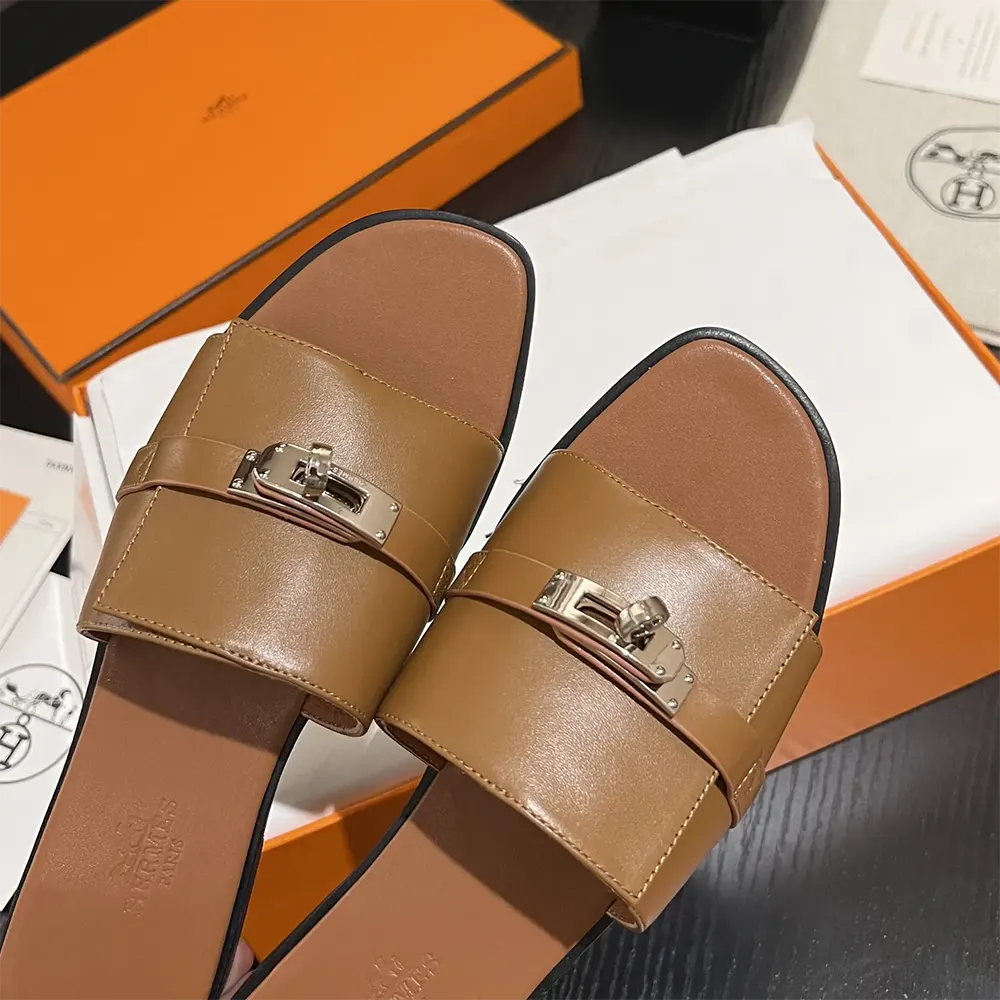 Hermes Women Giulia Sandal-Brown H231056Z - image 8