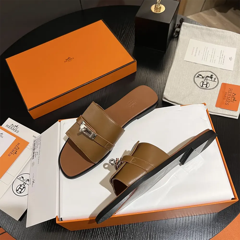 Hermes Women Giulia Sandal-Brown H231056Z - image 7