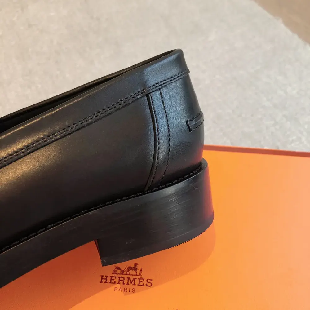Hermes Women Hot Loafer-Black H232075Z - image 9