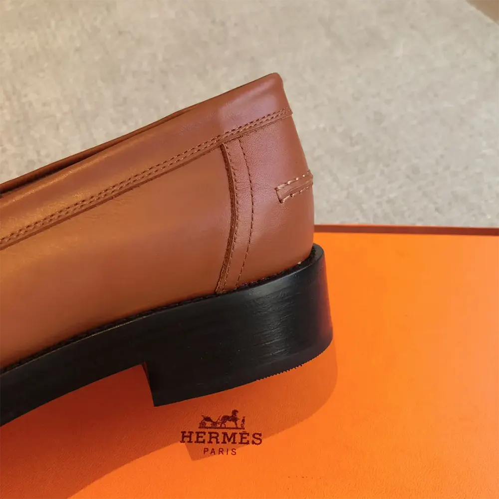 Hermes Women Hot Loafer-Brown H242053Z - image 8