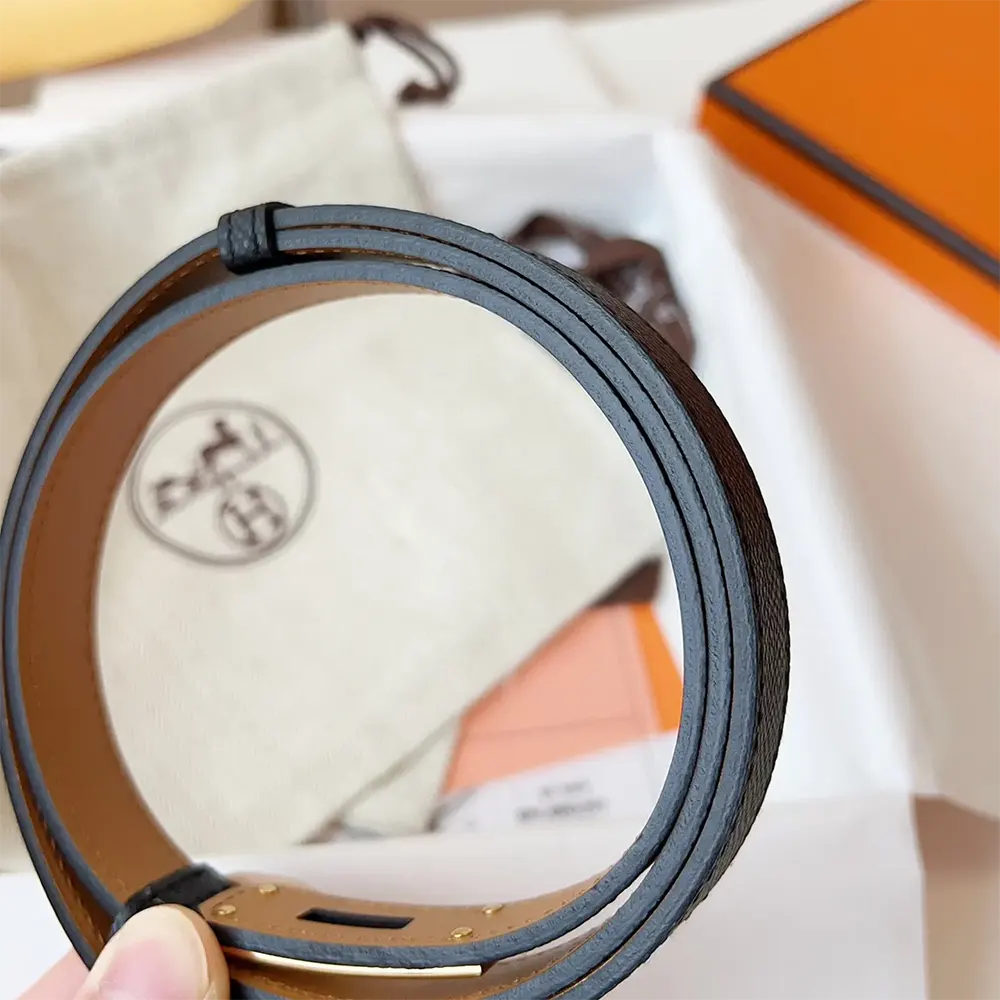 Hermes Women Kelly 18 Belt-Black - image 8