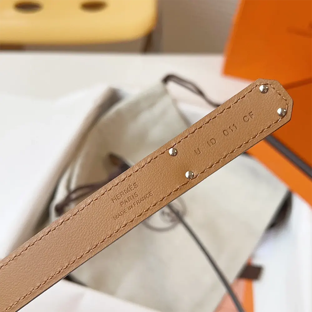 Hermes Women Kelly 18 Belt-Brown - image 9