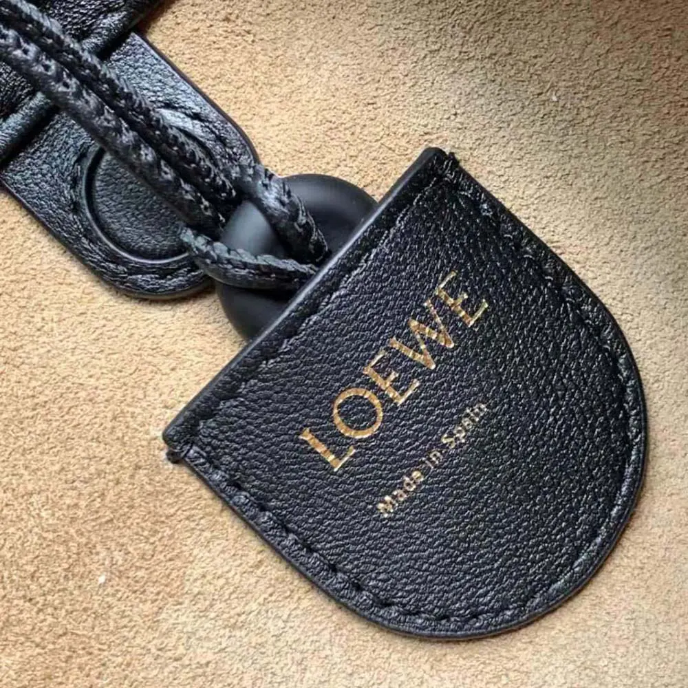 Loewe Women Mini Flamenco Purse Bag in Mellow Nappa Lambskin-Black - image 10