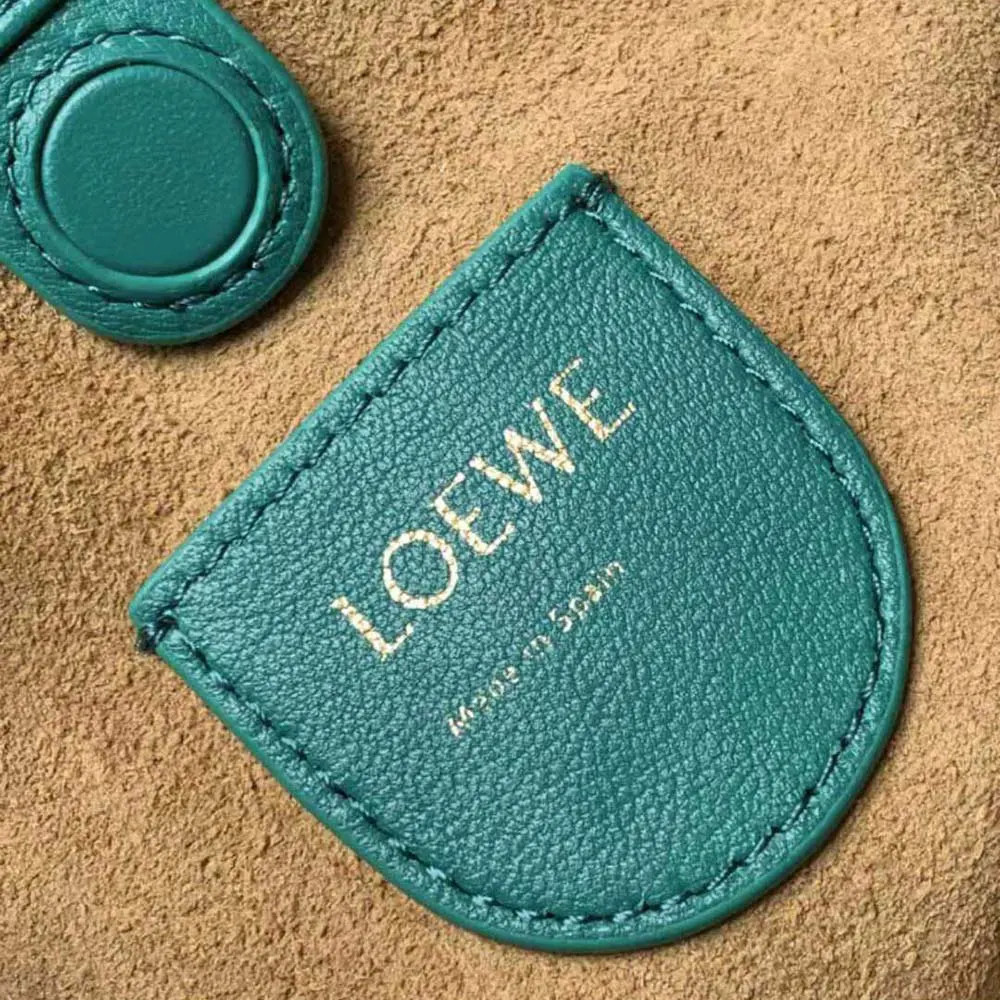 Loewe Women Mini Flamenco Purse Bag in Mellow Nappa Lambskin-Emerald Green - image 10