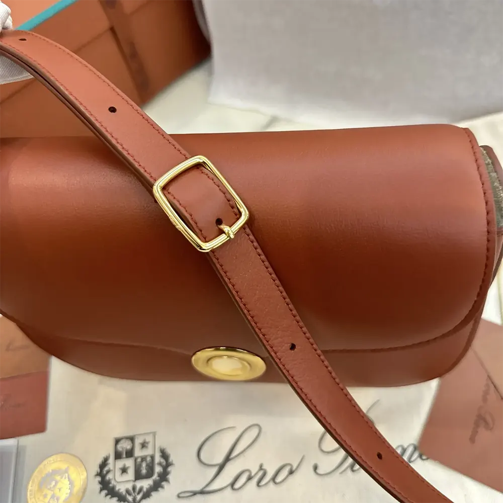 Loro Piana Women Mini Ghiera Bag-Brown - image 9