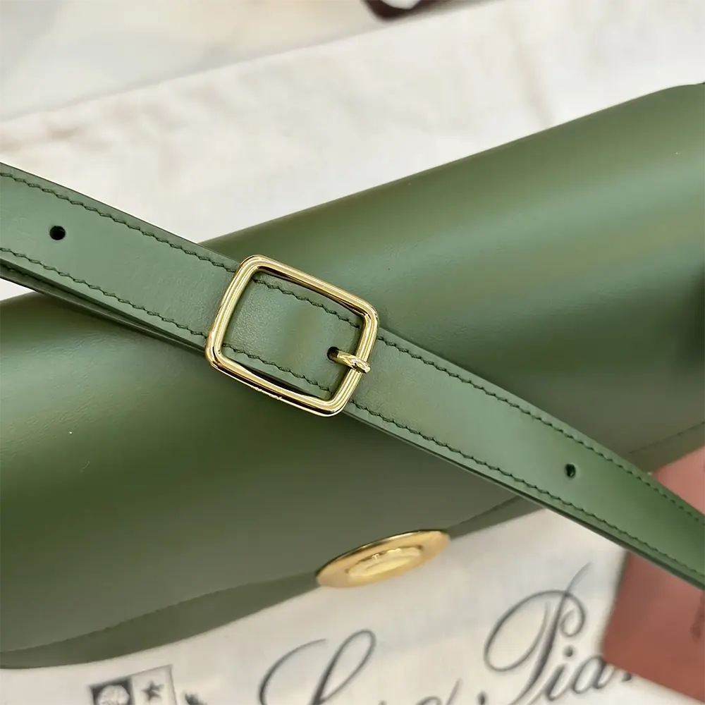 Loro Piana Women Mini Ghiera Bag-Dark Green - image 8