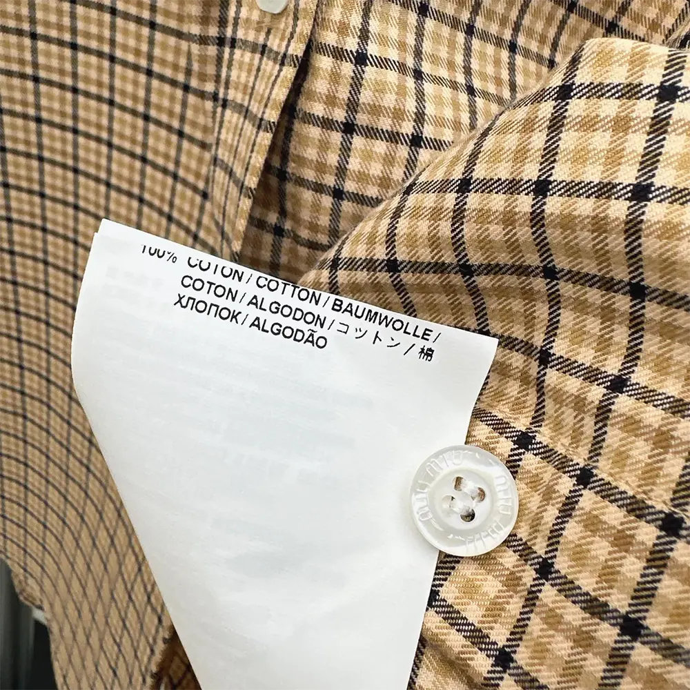 Miu Miu Women Checked Shirt with Embroidered Logo - image 9