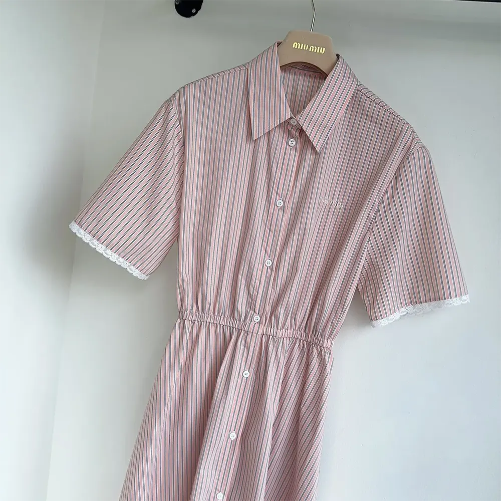 Miu Miu Women Cotton Dress - image 5