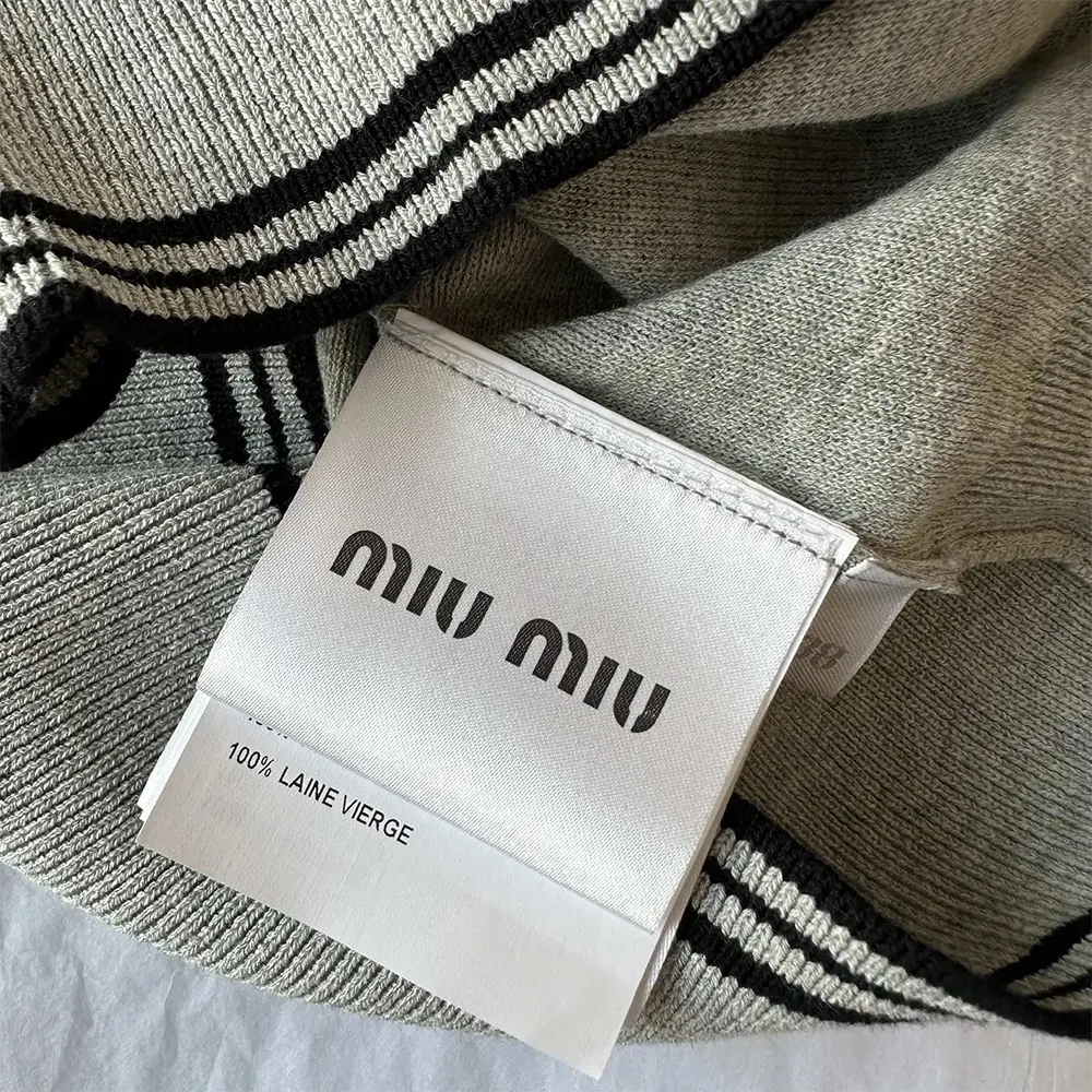 Miu Miu Women Cotton Jersey Polo Shirt - image 8
