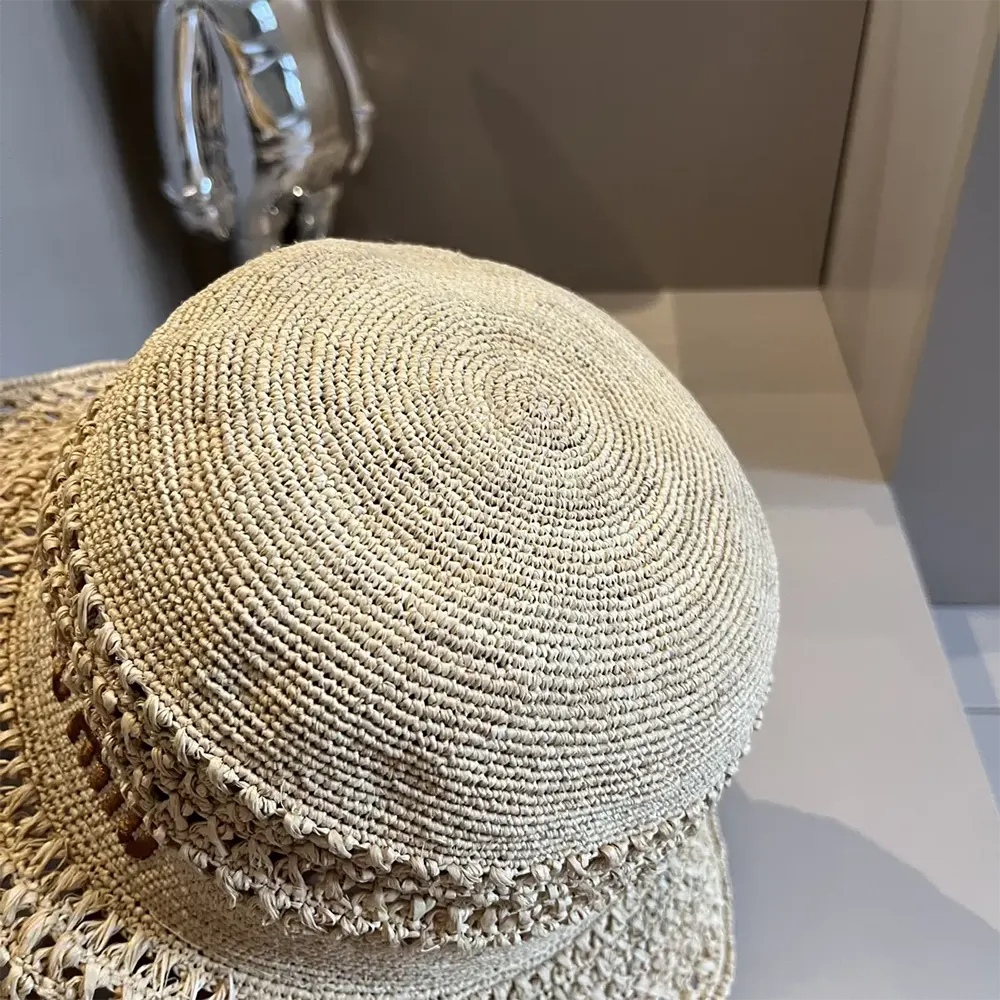 Miu Miu Women Woven Fabric Hat-Beige 5HC287_2DO1_F0A5T - image 7