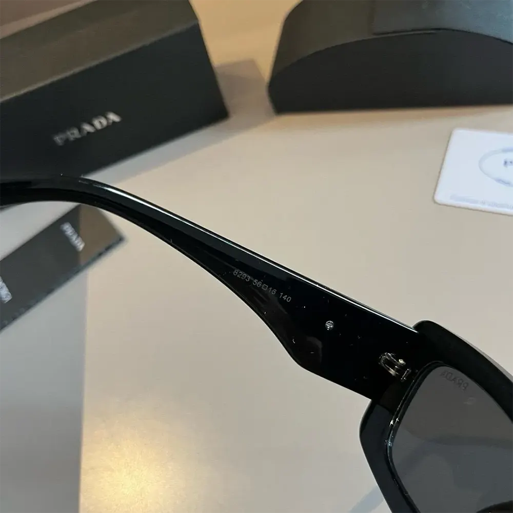 Prada Unisex Sunglasses with Triangle Logo SPR13Z_E1AB_F05S0_C_A052 - image 6