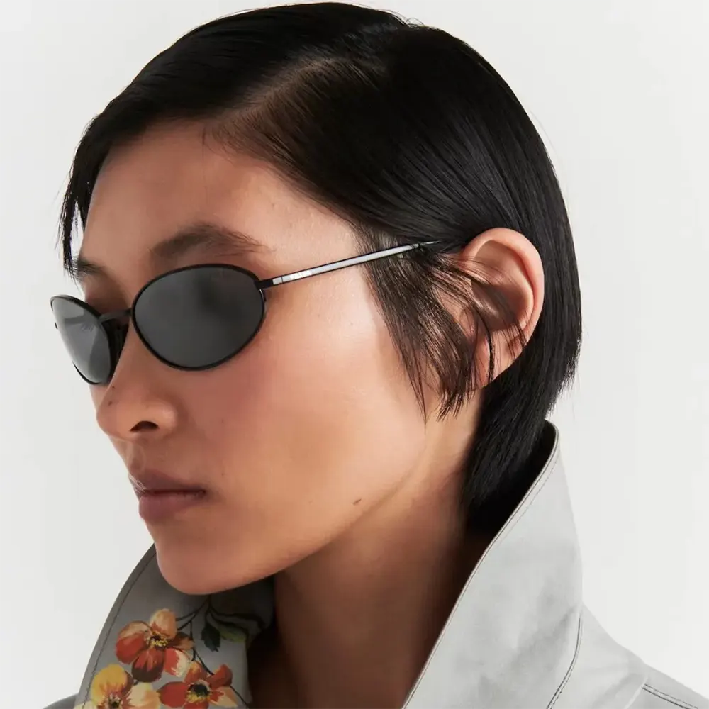 Prada Unisex Sunglasses with the Prada Logo SPRA59_E1AB_FE60G_C_059 - image 4