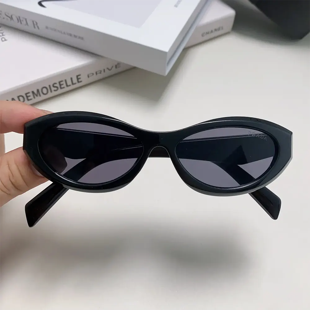 Prada Unisex Symbole Sunglasses-Black SPR26Z_E16K_FE08Z_C_A056 - image 4