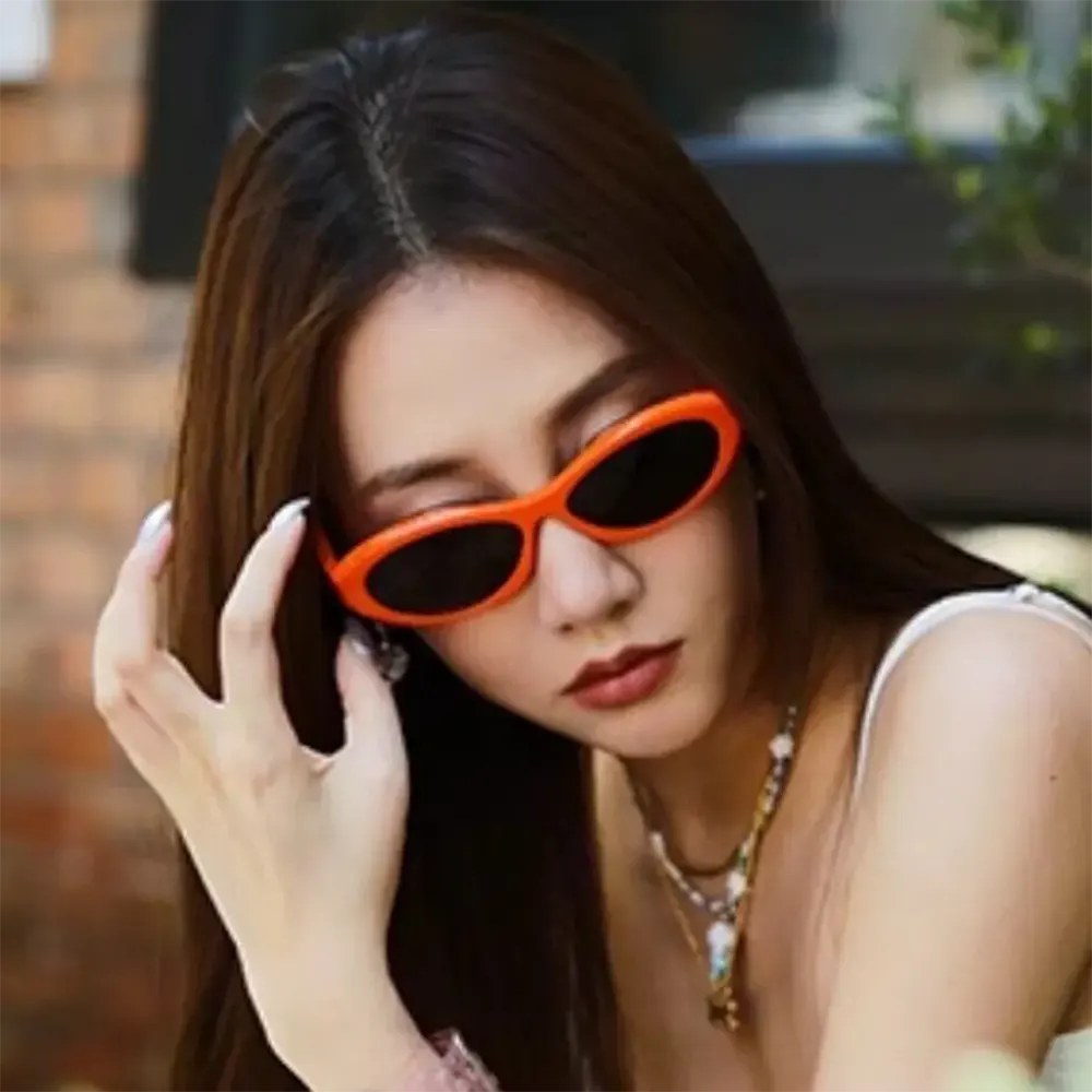 Prada Unisex Symbole Sunglasses-Orange SPR26Z_E16K_FE08Z_C_A056 - image 9