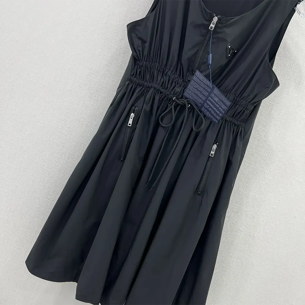 Prada Women Light Re-Nylon Sleeveless Dress 23X698_1WQ9_F0002_S_OOO - image 7