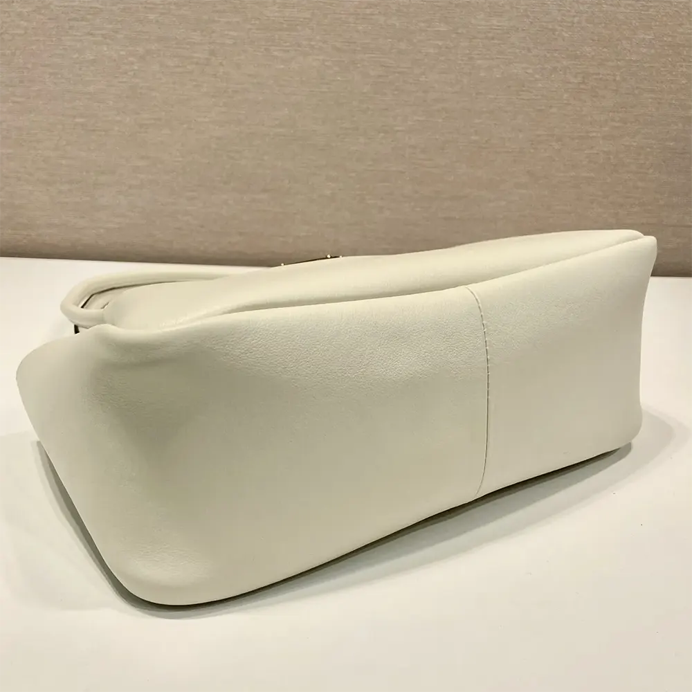 Prada Women Medium Leather Handbag-White - image 7