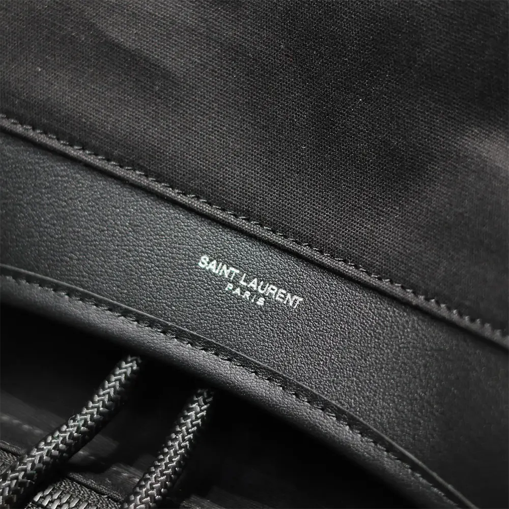 Saint Laurent YSL Men City Multi-pocket Backpack in Econyl® Smooth Leather and Nylon - image 10