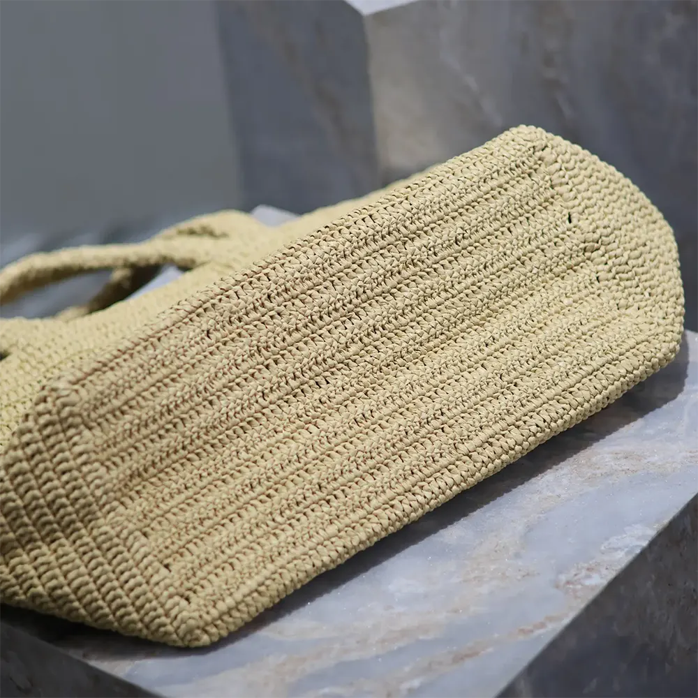 Saint Laurent YSL Unisex Saint Laurent Tote in Raffia - image 8