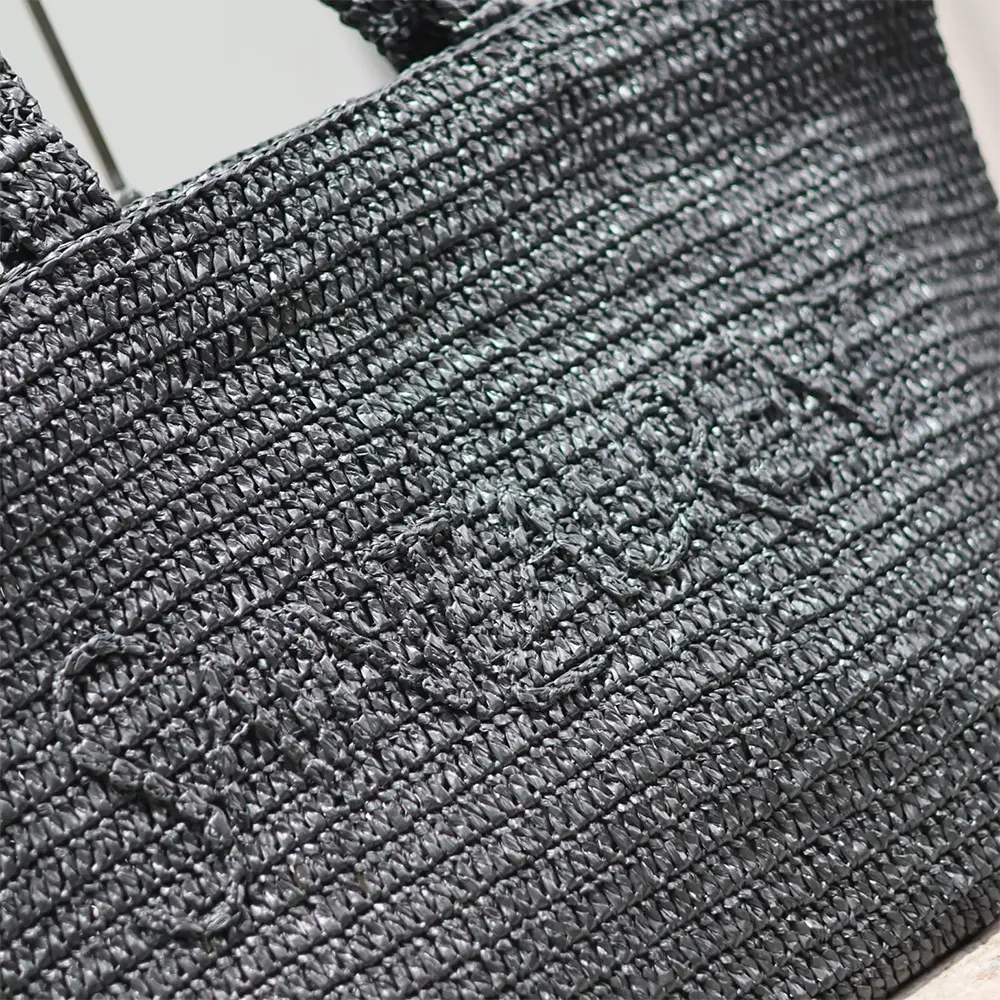 Saint Laurent YSL Unisex Saint Laurent Tote in Raffia - image 12