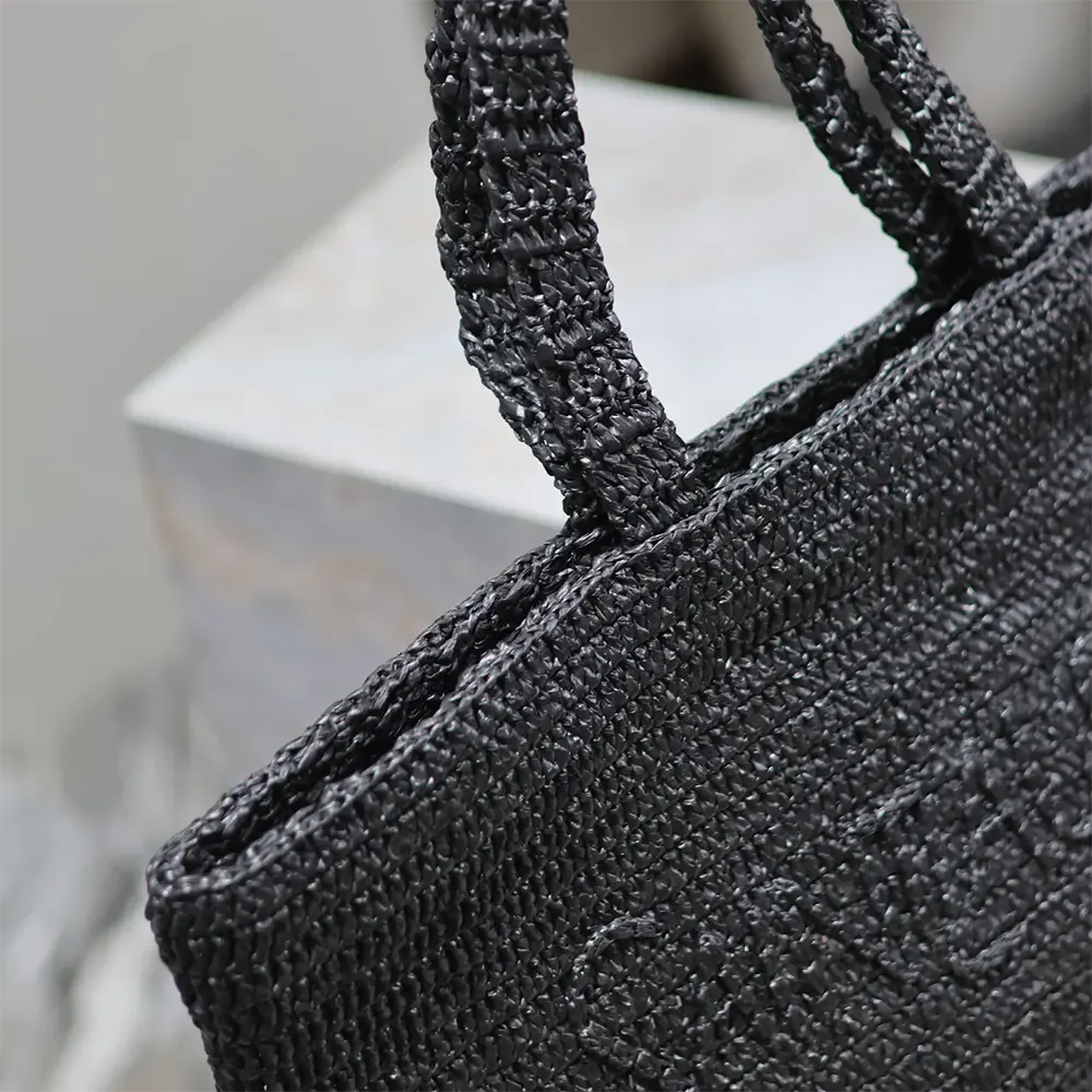Saint Laurent YSL Unisex Saint Laurent Tote in Raffia - image 11