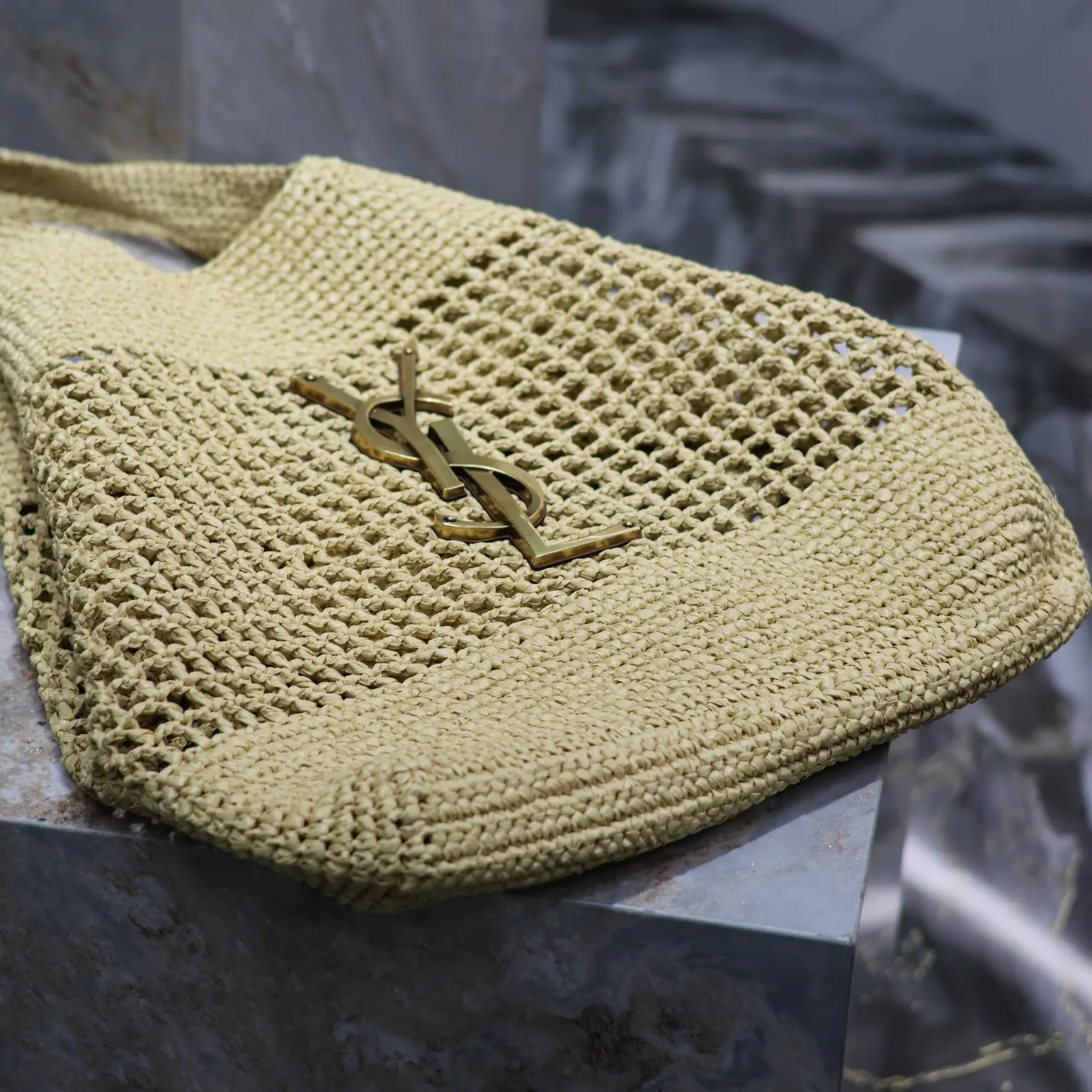 Saint Laurent YSL Women Icare in Raffia - image 9