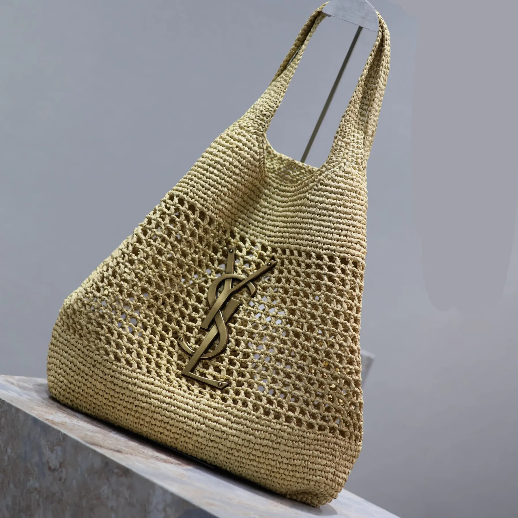 Saint Laurent YSL Women Icare in Raffia - image 5