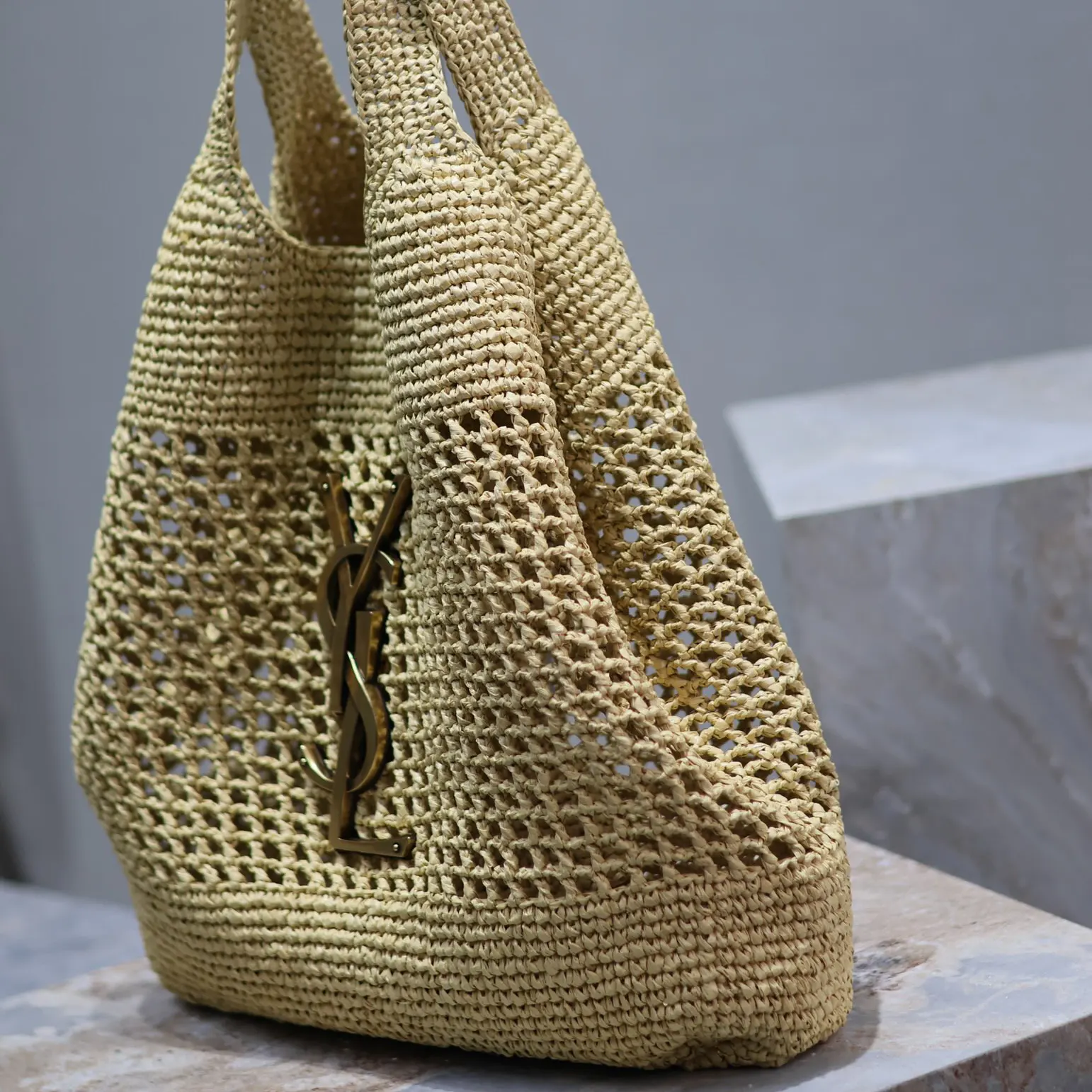 Saint Laurent YSL Women Icare in Raffia - image 8