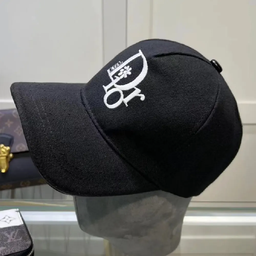Dior Unisex by Erl Baseball Cap Black Cotton Canvas - image 4