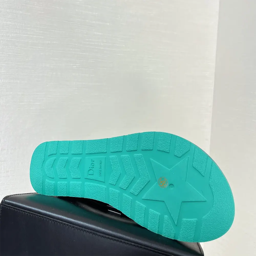Dior Women Diorsea Thong Sandal Aquamarina Leather-Effect Fabric - image 10