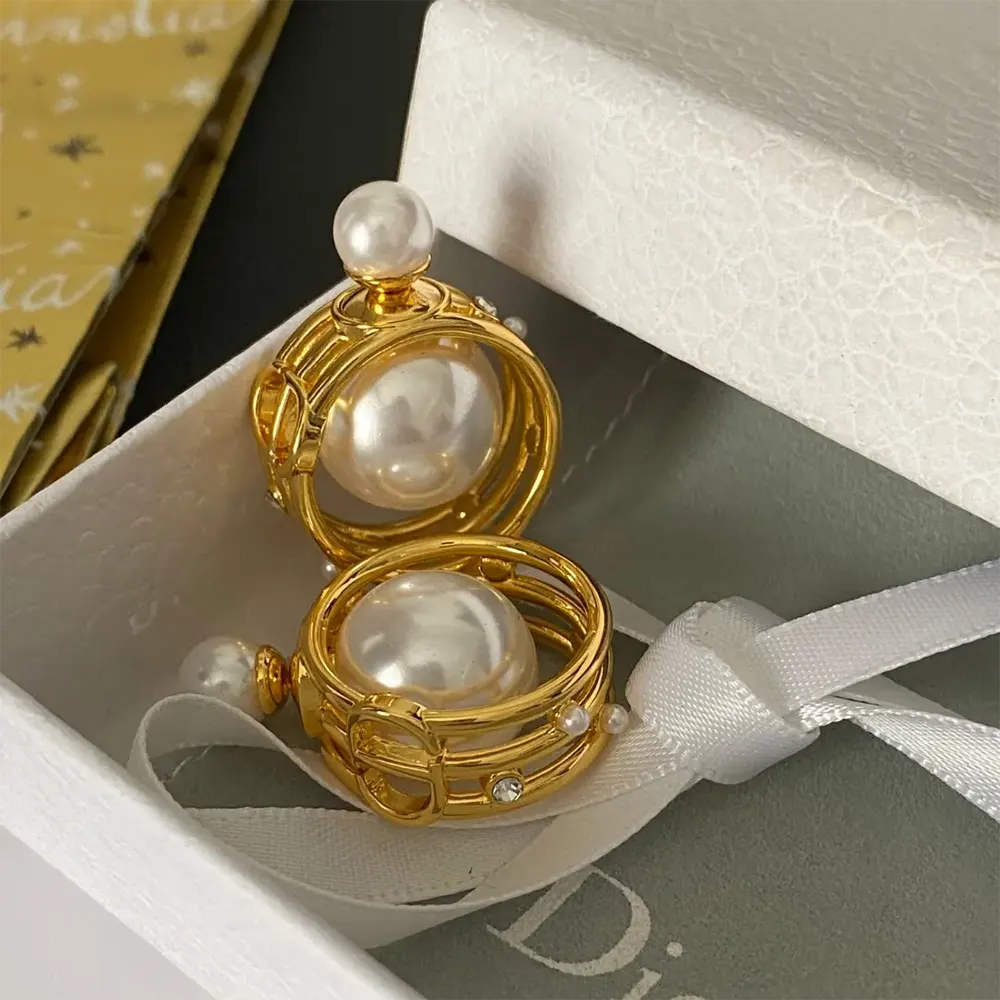 Dior Women Tribales Earrings Gold-Finish Metal E3173WOMCY_D03S - image 4