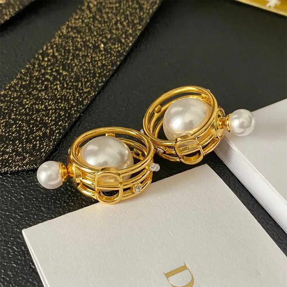 Dior Women Tribales Earrings Gold-Finish Metal E3173WOMCY_D03S - image 6