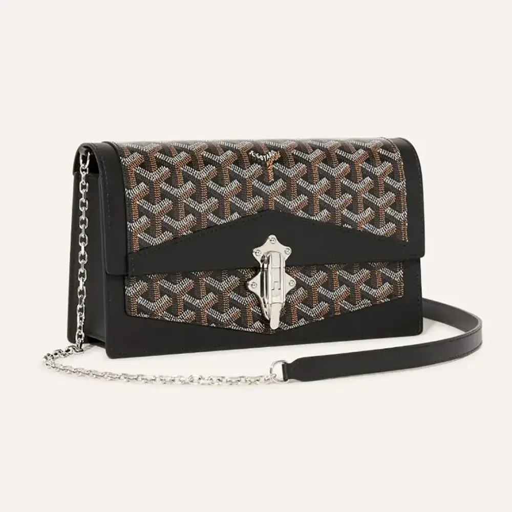 Goyard Unisex Duchesse Marie Caroline Bag-Black