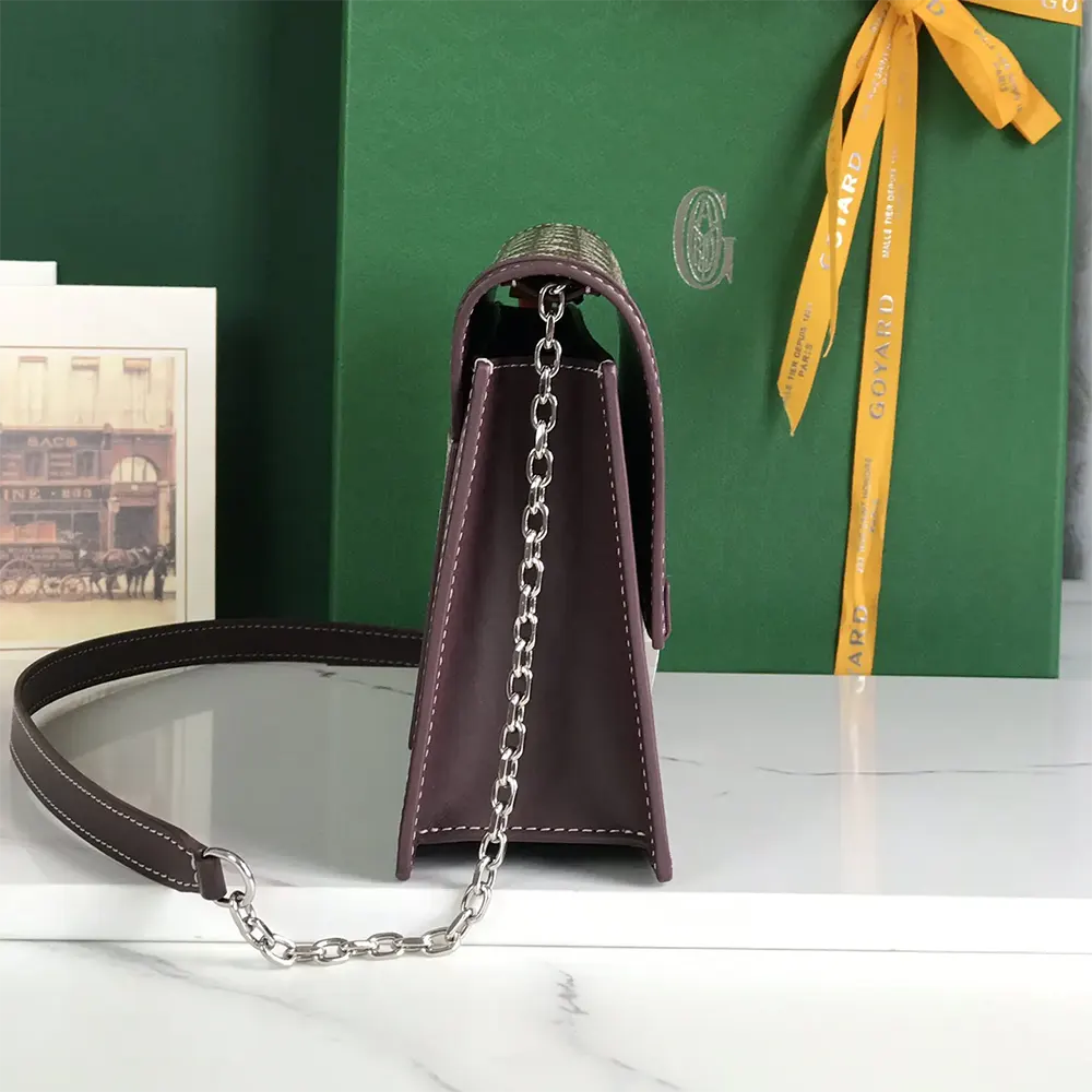 Goyard Unisex Duchesse Marie Caroline Bag-Maroon - image 7