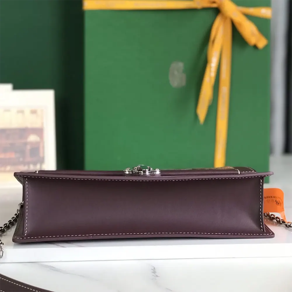 Goyard Unisex Duchesse Marie Caroline Bag-Maroon - image 8