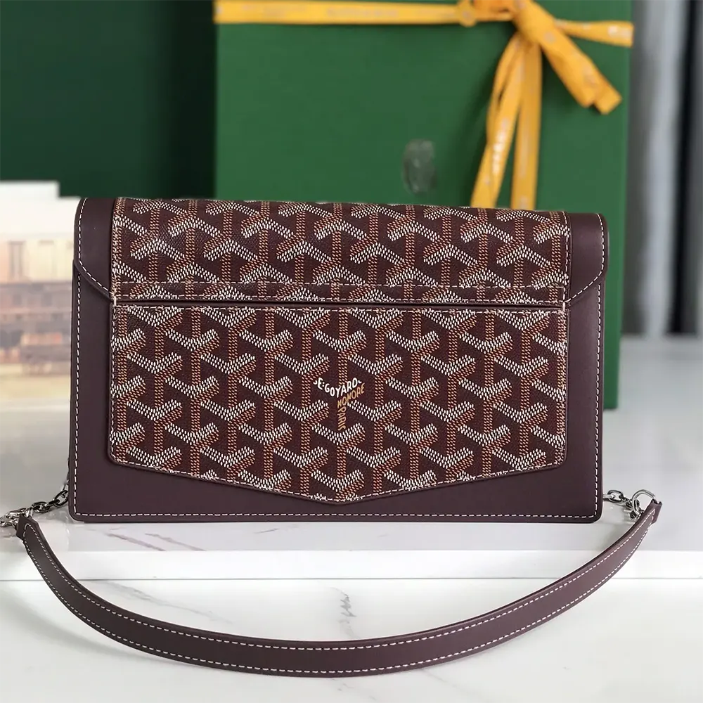 Goyard Unisex Duchesse Marie Caroline Bag-Maroon - image 4