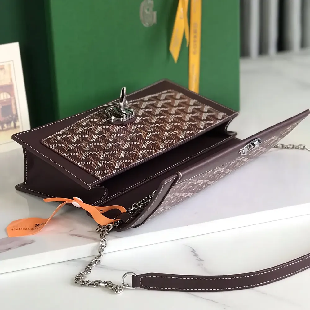 Goyard Unisex Duchesse Marie Caroline Bag-Maroon - image 6