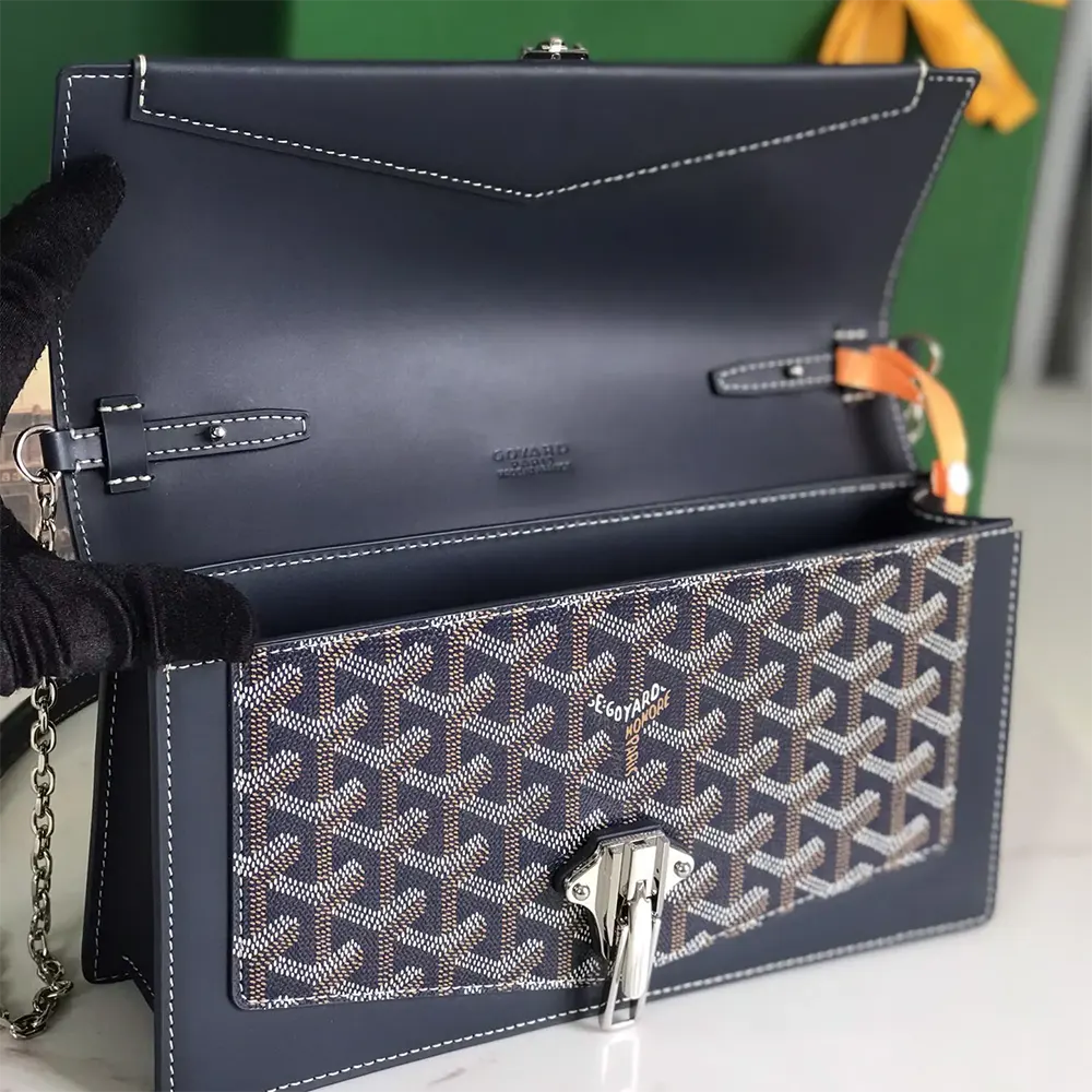 Goyard Unisex Duchesse Marie Caroline Bag-Navy - image 6