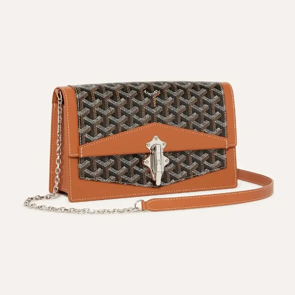 Goyard Unisex Duchesse Marie Caroline Bag-Tan