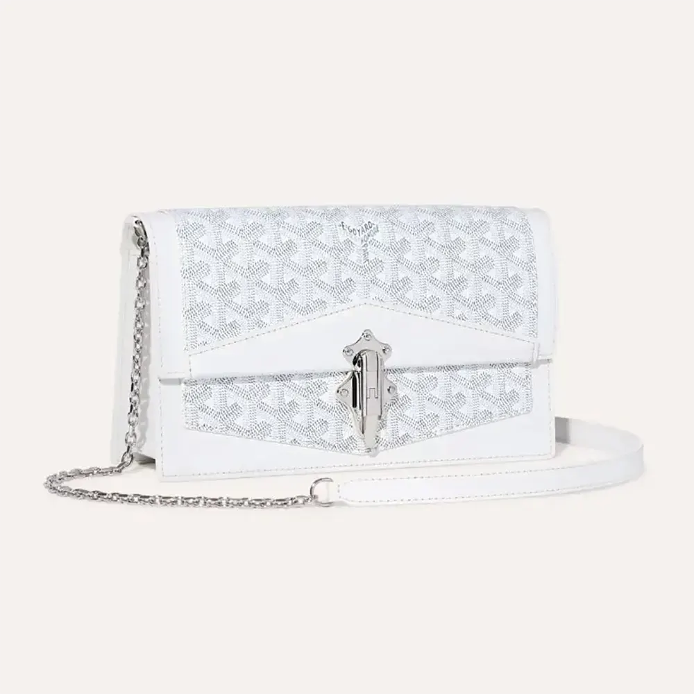Goyard Unisex Duchesse Marie Caroline Bag-White