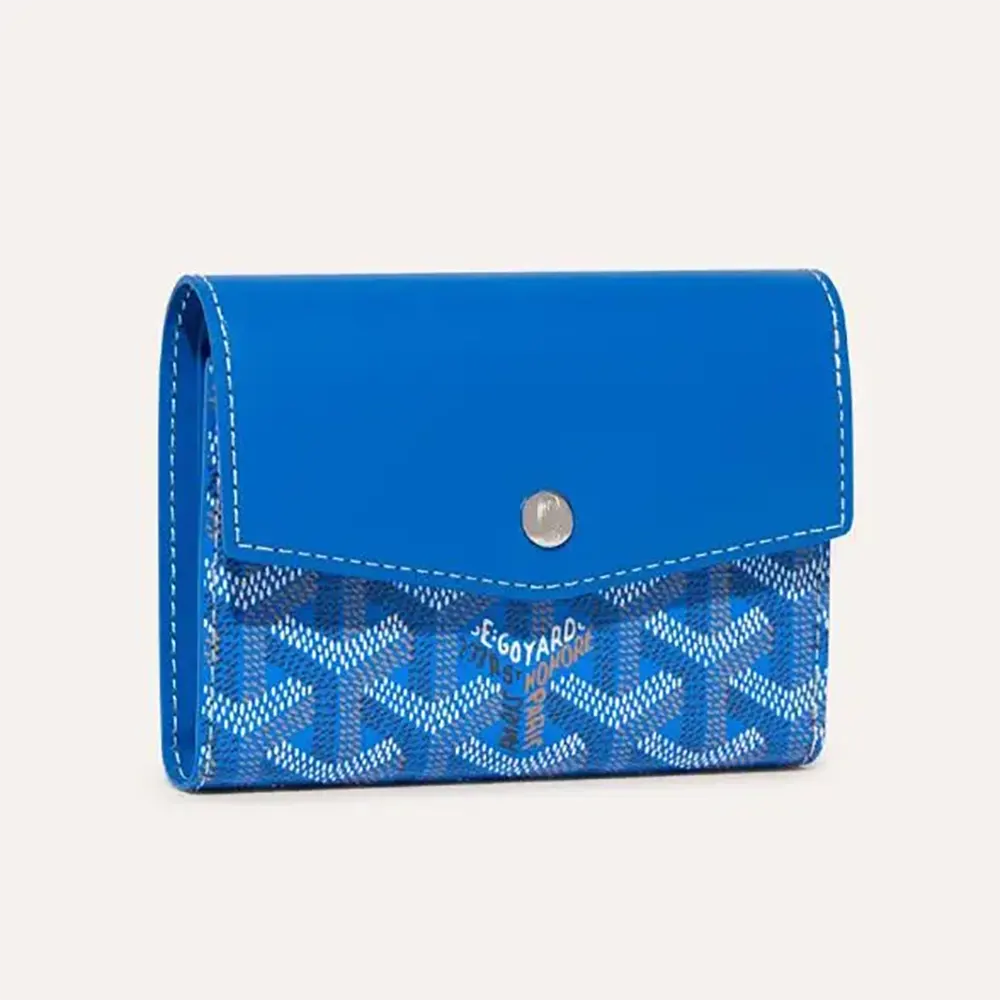 Goyard Unisex Saint Gabrie Wallet-Blue