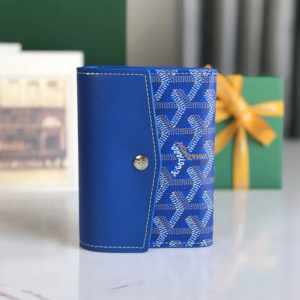 Goyard Unisex Saint Gabrie Wallet-Blue - image 4