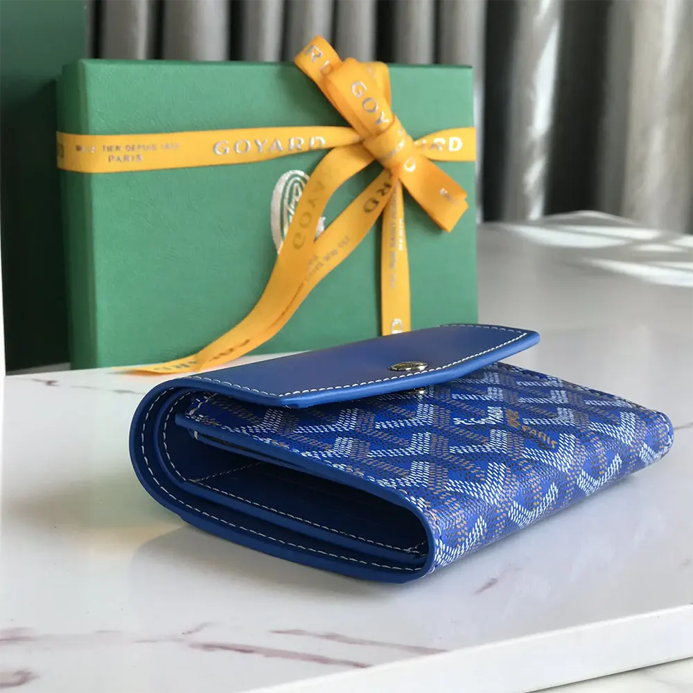 Goyard Unisex Saint Gabrie Wallet-Blue - image 6