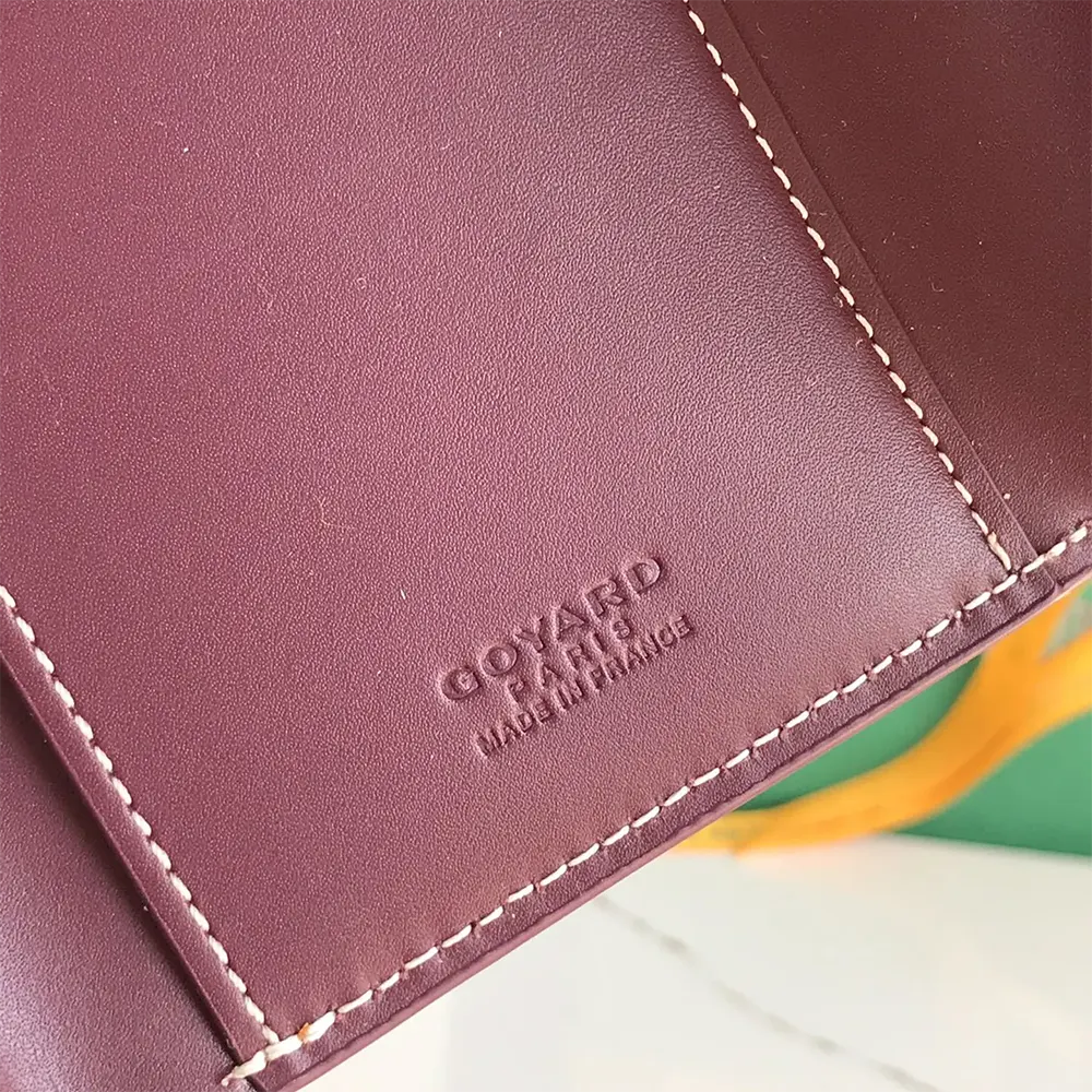 Goyard Unisex Saint Gabrie Wallet-Maroon - image 8