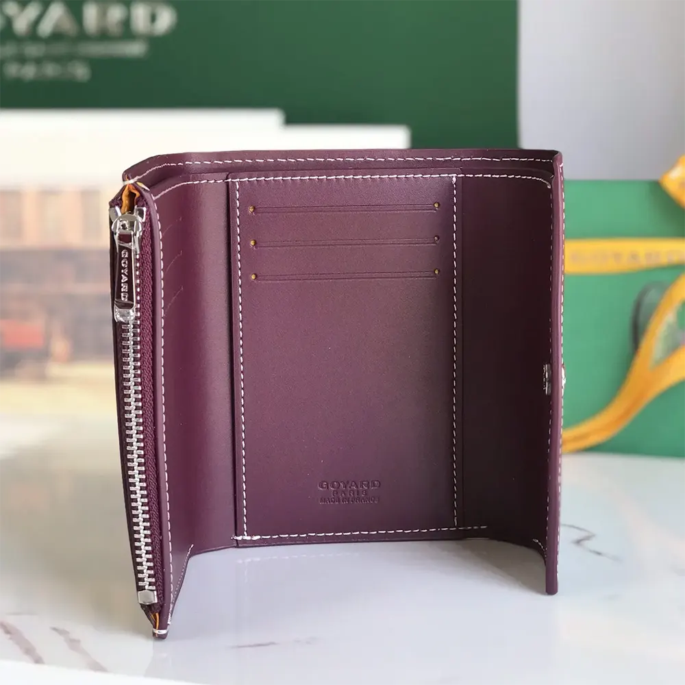 Goyard Unisex Saint Gabrie Wallet-Maroon - image 6