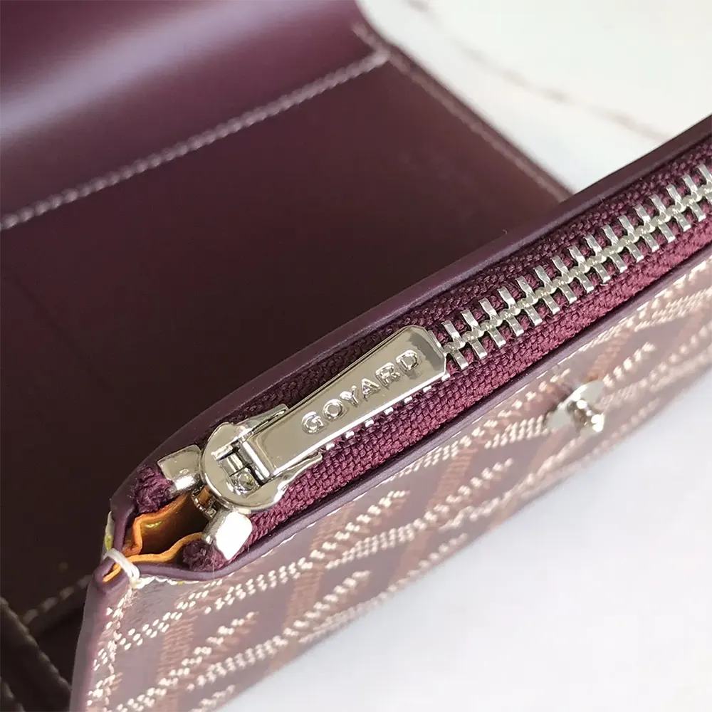 Goyard Unisex Saint Gabrie Wallet-Maroon - image 7