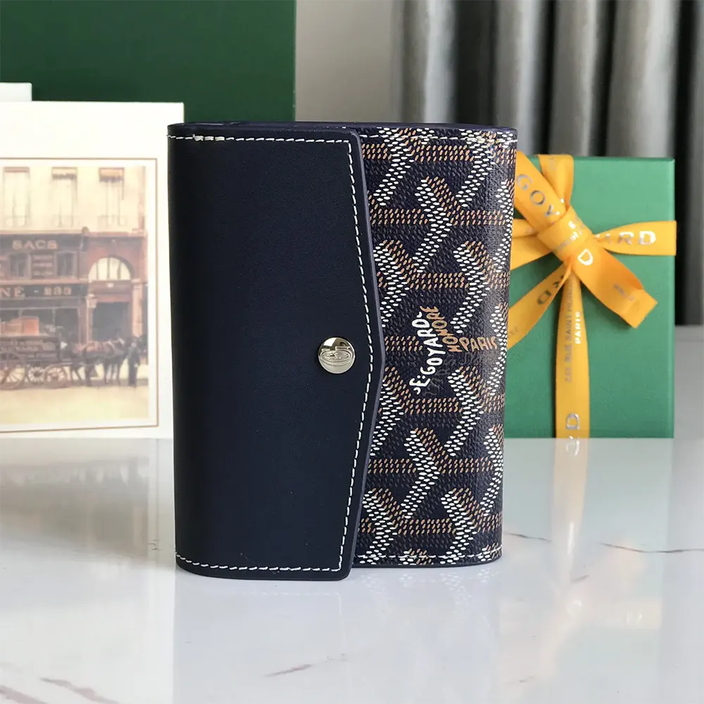 Goyard Unisex Saint Gabrie Wallet-Navy - image 4