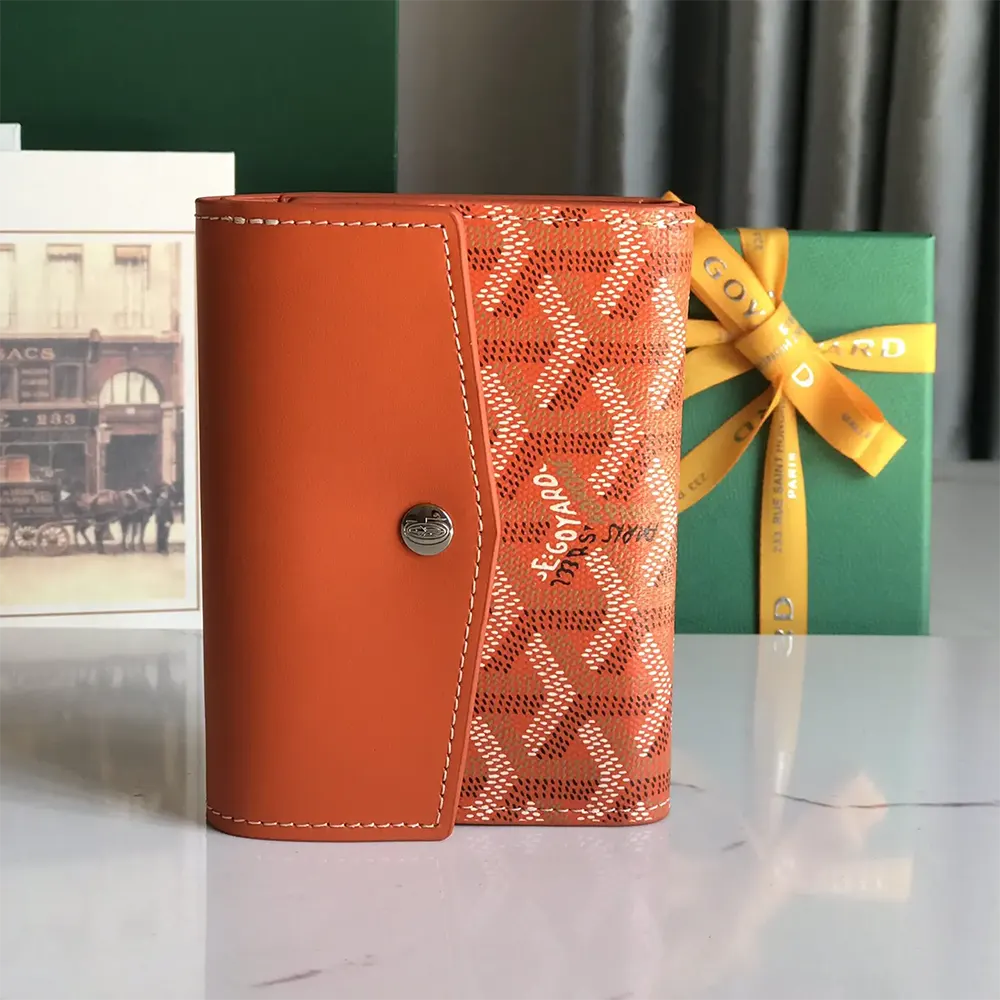 Goyard Unisex Saint Gabrie Wallet-Orange - image 4