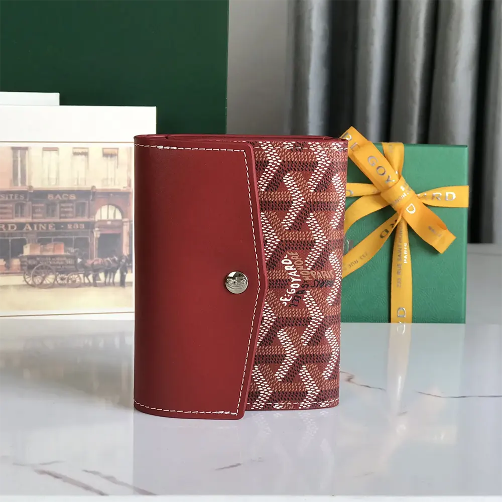 Goyard Unisex Saint Gabrie Wallet-Red - image 4
