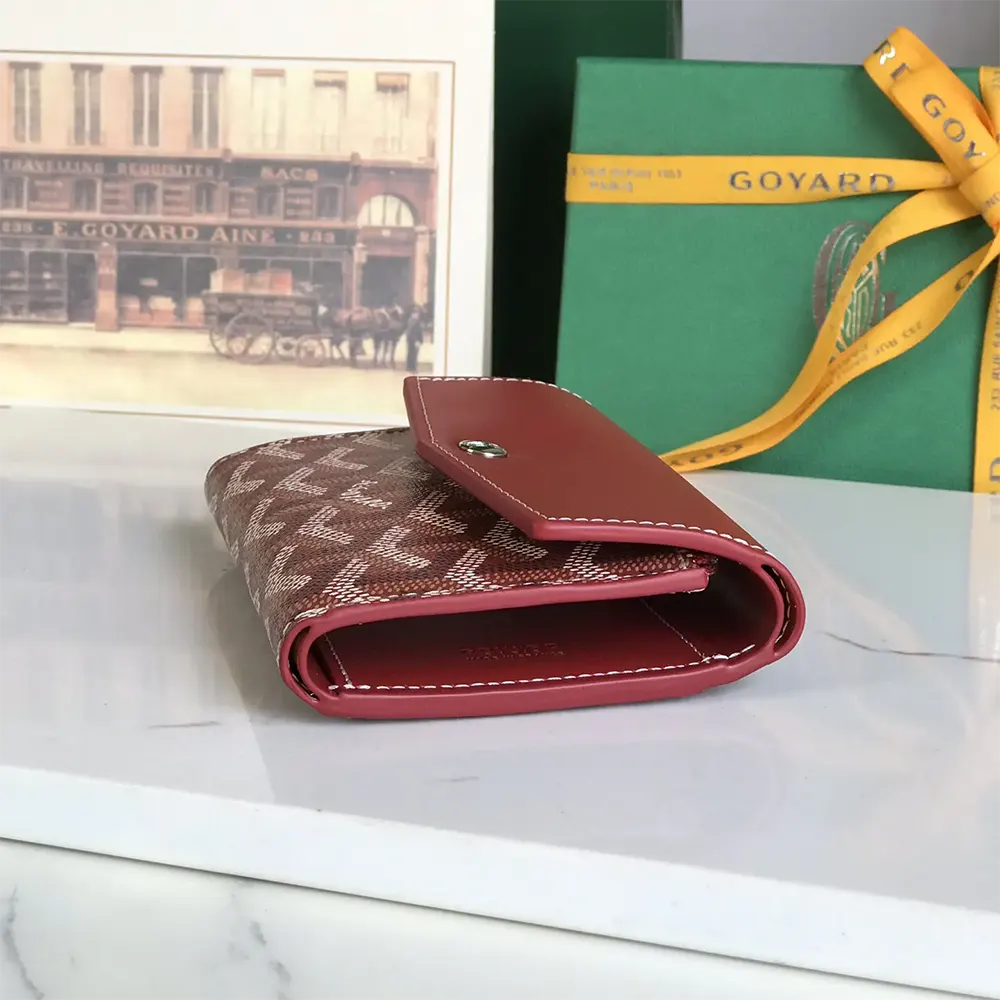 Goyard Unisex Saint Gabrie Wallet-Red - image 5