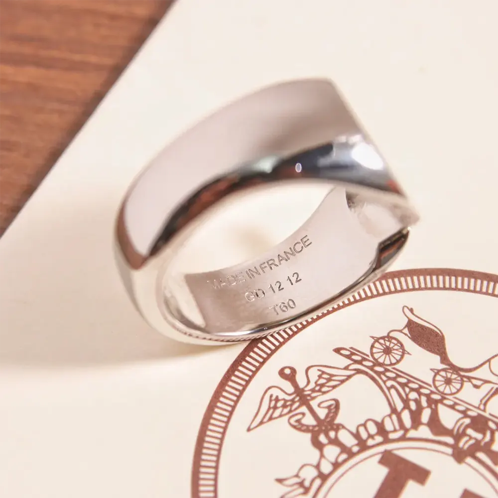 Hermes Unisex Carrousel Ring - image 7